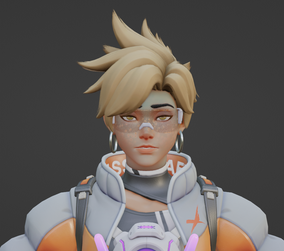 Open3DLab • TRACER ANTIFRAGILE SKIN (OVERWATCH 2)