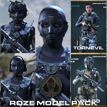 Roze Model Pack - CoD:Modern Warfare 2019