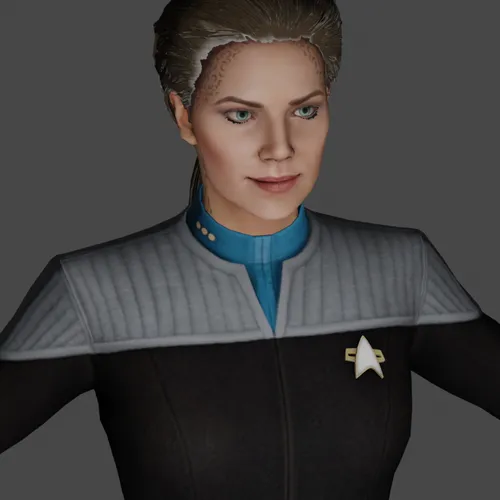 Open3DLab • Star Trek - Jadzia Dax