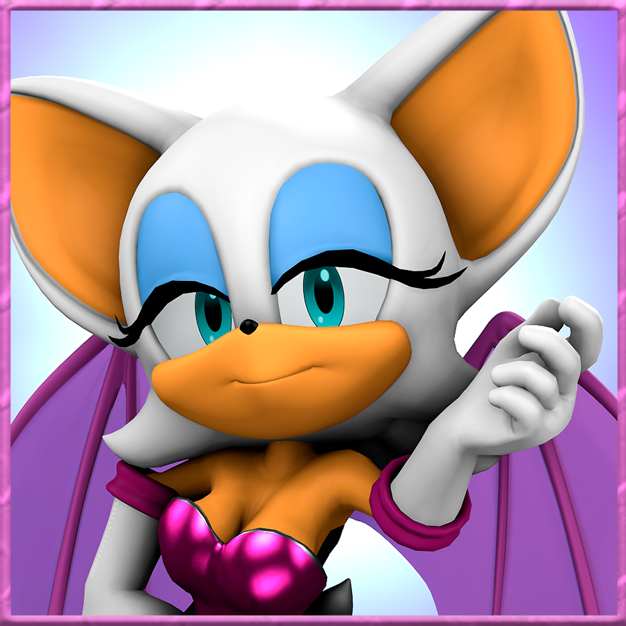 SFMLab • Rouge The Bat - (SonicTheHedgehog/Milambre7)