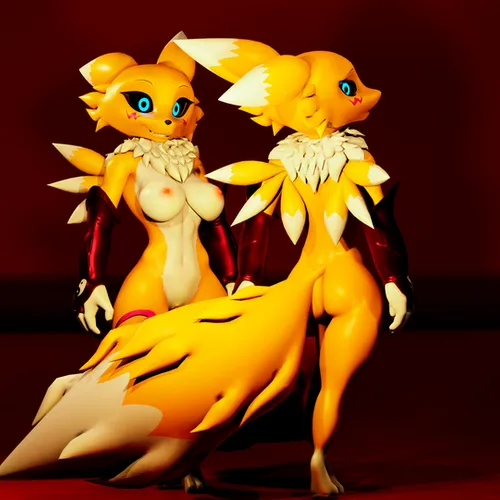 Thumbnail image for Renamon Digimon-Model Info!!!