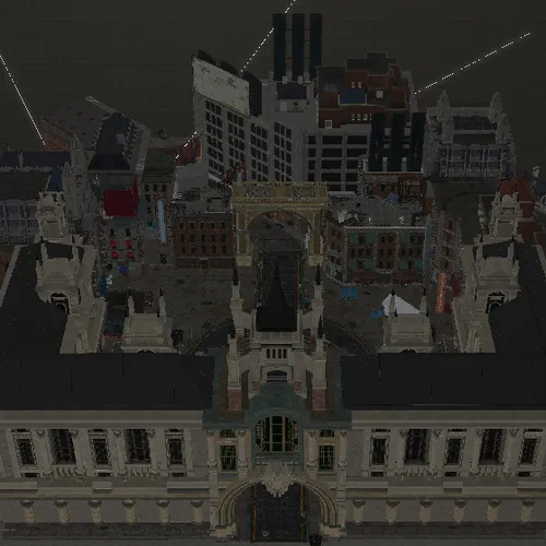 Thumbnail image for [FF7R] Fountain Plaza (Model)