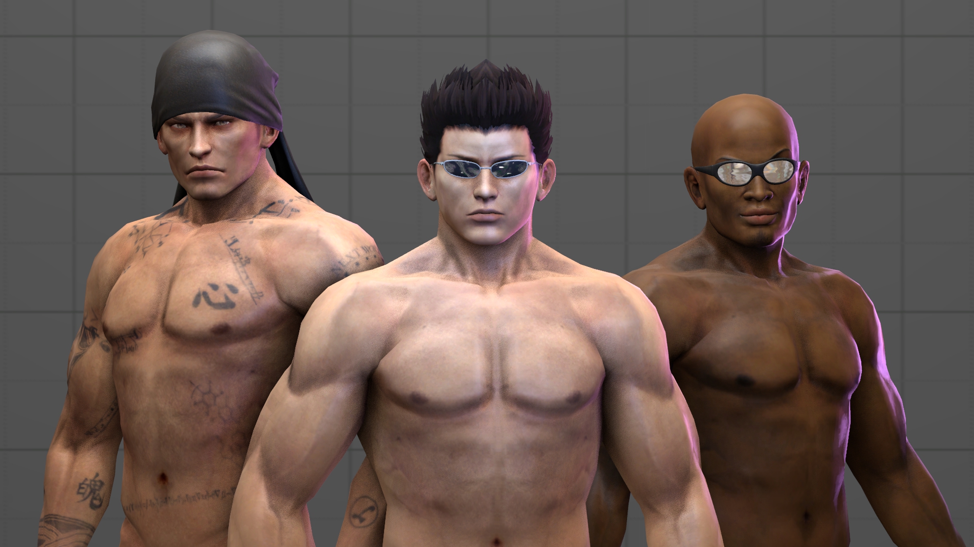 SFMLab • DOA Nude Male pack