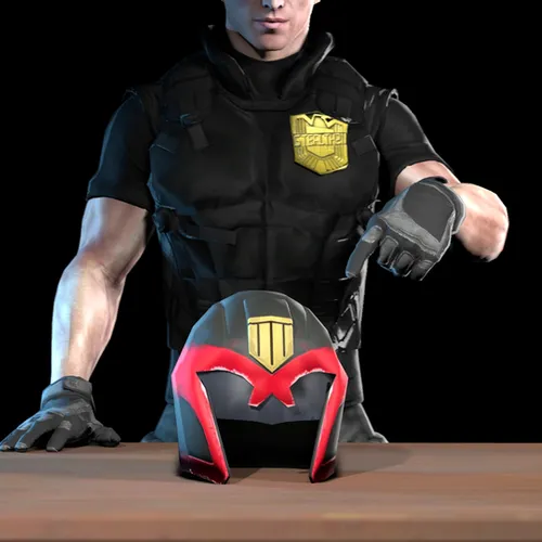 Thumbnail image for Stealth211's Judge Helmet