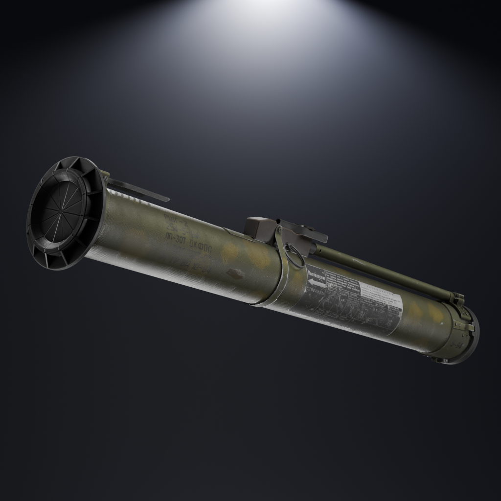 Open3dlab rshg 2 rocket launcher escape from tarkov
