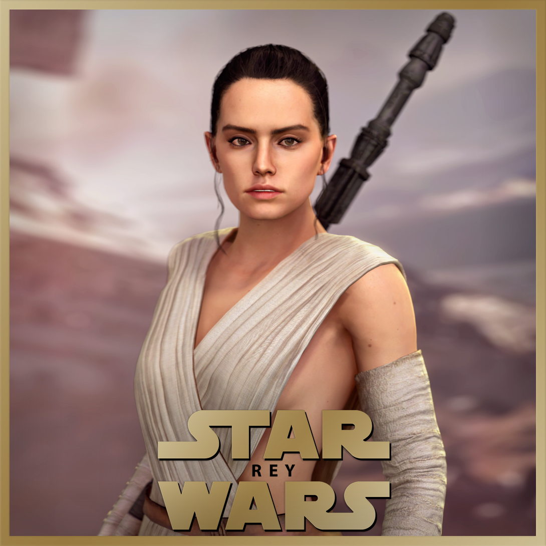 SFMLab • Star Wars - Rey Nude