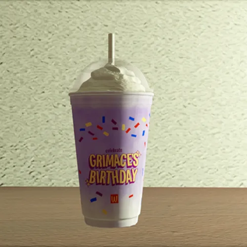 Grimace Birthday Shake Cup