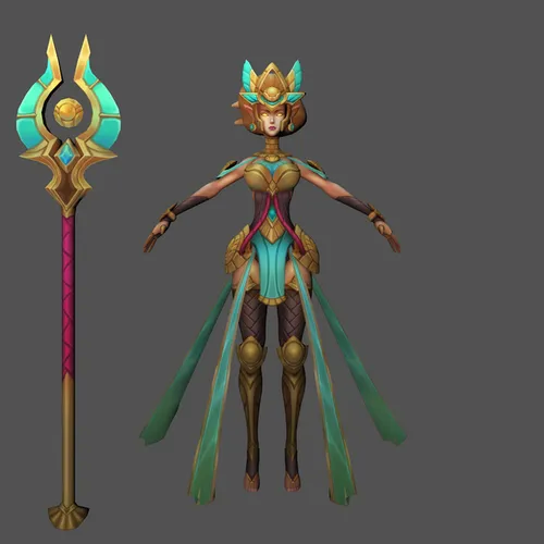 Open3DLab • Guardian of the Sands Janna