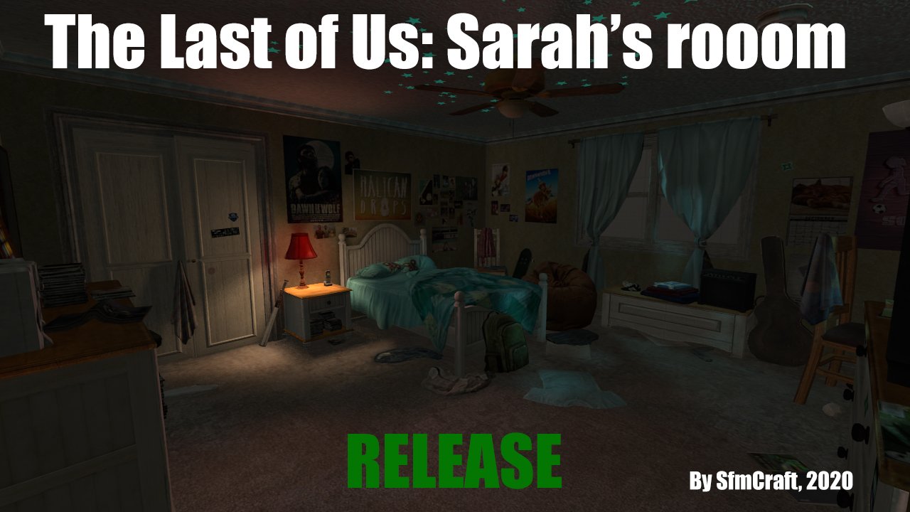 SFMLab • TLOU: Sarahs room (from prologue)