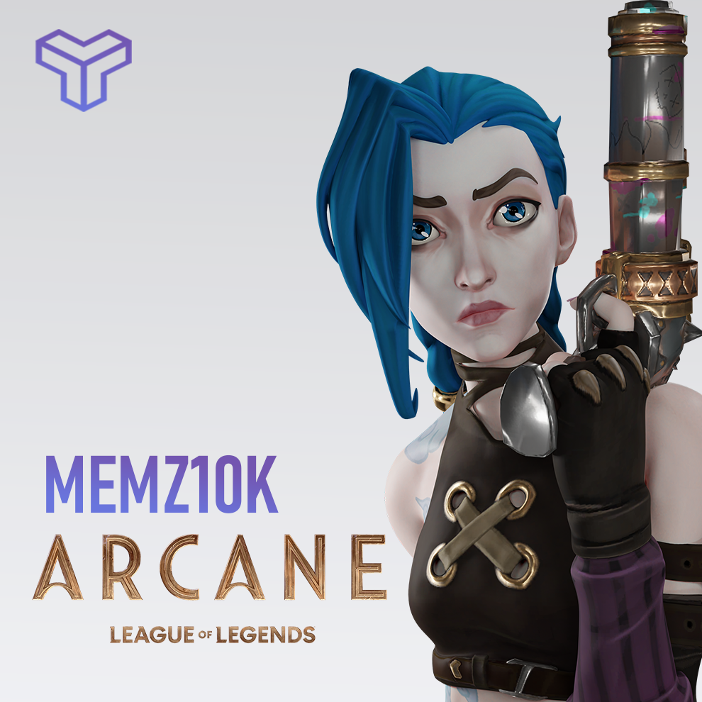 SmutBase • Jinx [League of Legends Arcane]
