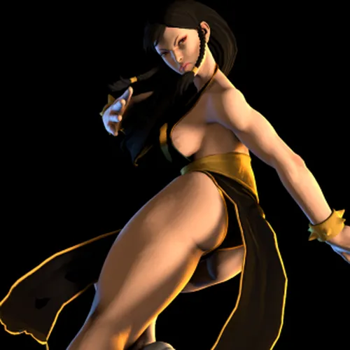 Thumbnail image for Chun-Li (Black & Gold Outfit)