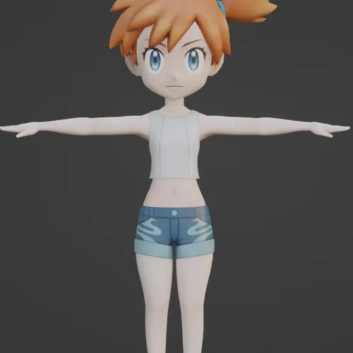 Smutbase • Misty Pokemon Lets Go Rigged 2580