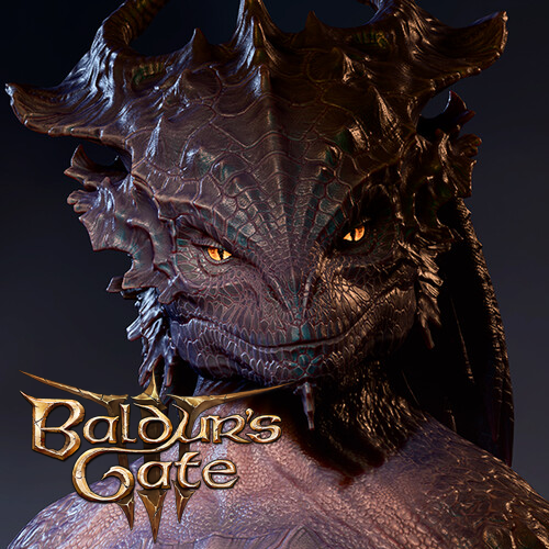 Open3DLab • Dragonborn (Female) - Baldur's Gate 3