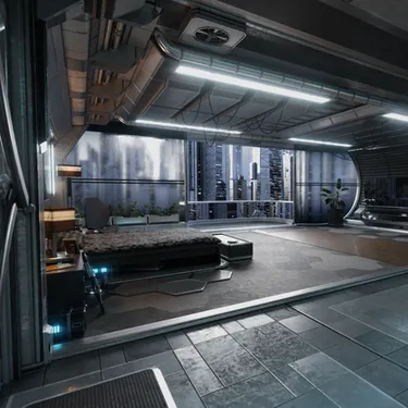 Mass Effect - Citadel Apartment