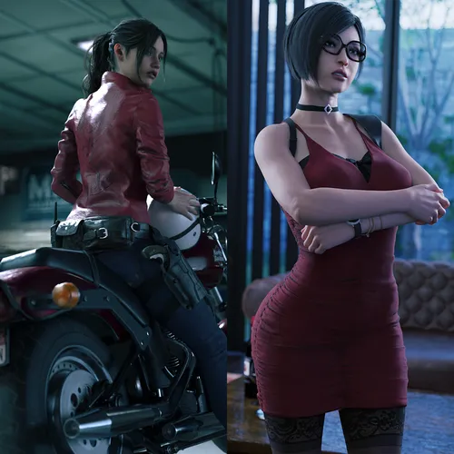 Facemodel of Ada Wong 🌹 🌹Model - Real Claire Redfield