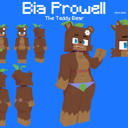 Thumbnail image for Bia Prowell, Minecraft.