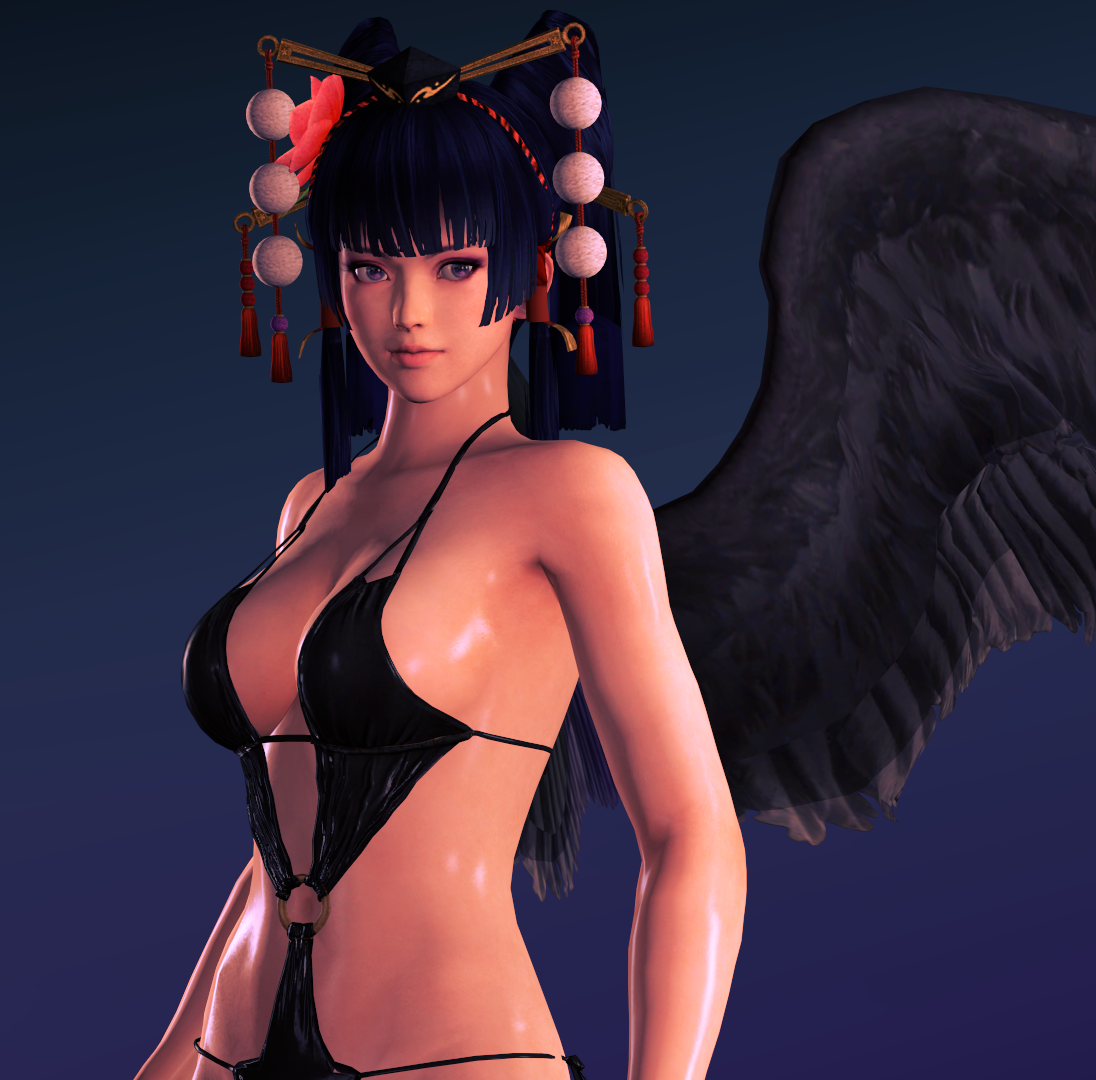 SFMLab • DoA5 - Nyotengu - Bikini outfit