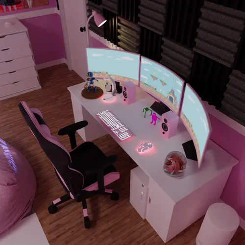 Open3dlab • Gamer Girl Room