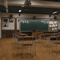 Japanese High School: Classroom