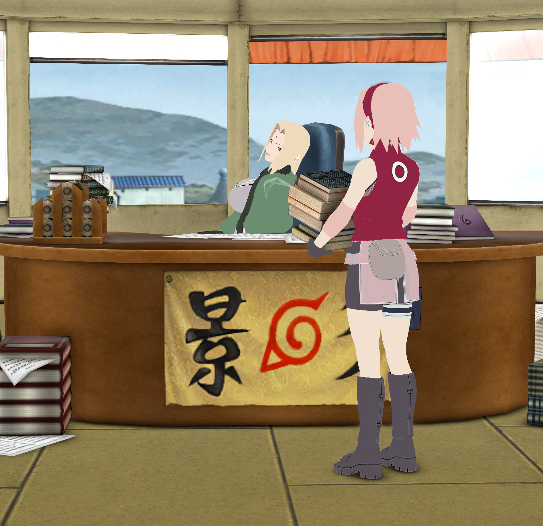 Naruto: Hokage Office.