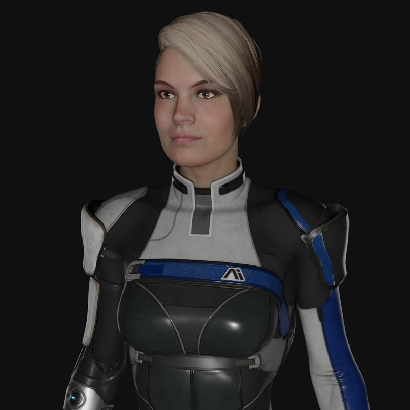 Open3DLab • Cora Harper 2.0 (Mass Effect Andromeda)