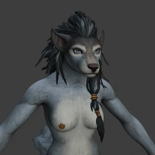Thumbnail image for [Warcraft] Worgen Female
