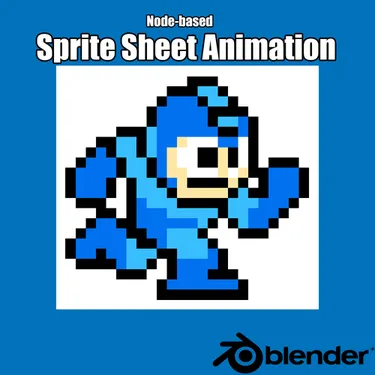 Blender - Node Based Sprite Sheet Animation
