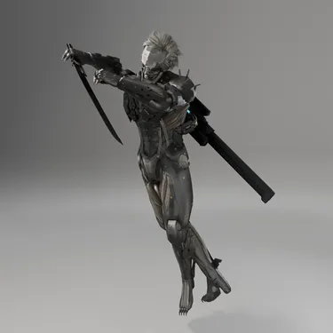 Metal-Gear Rising: Raiden Full Cyborg