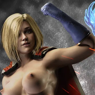 Power Girl Injustice 2 - Nude 1.2