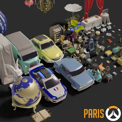 Thumbnail image for Overwatch Props Pack - Paris (v1.2)