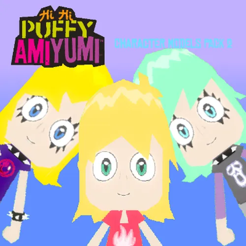 SFMLab • Hi Hi Puffy AmiYumi: Character Models Pack 2