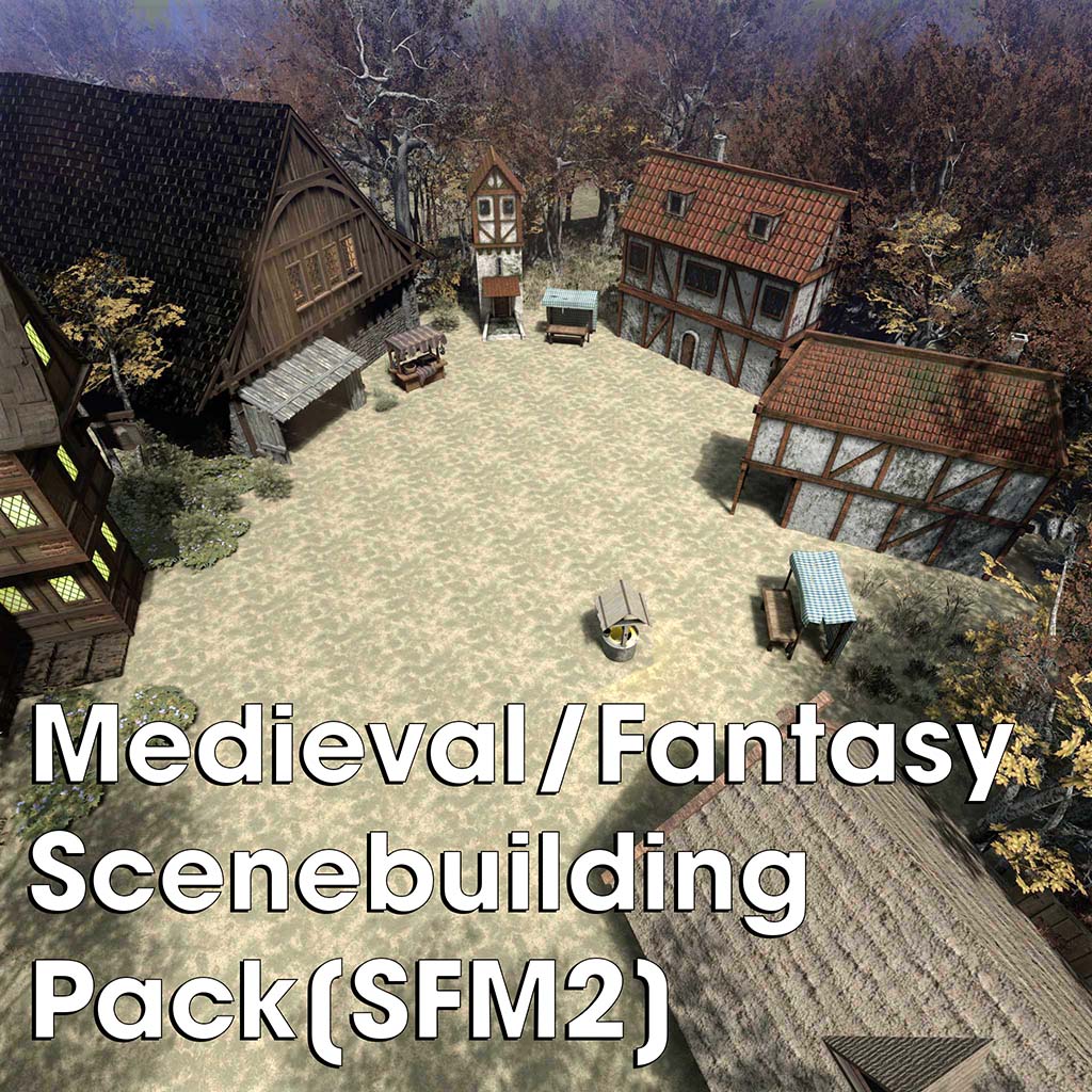 SFMLab • [SFM2] Medieval/Fantasy Scene building props