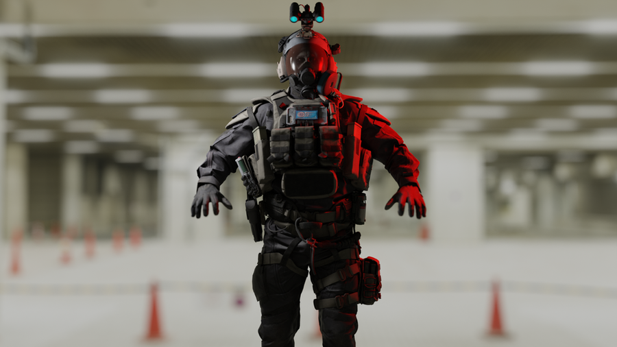 Open3DLab • BSAA Soldier [RE:8 Resident Evil Village]