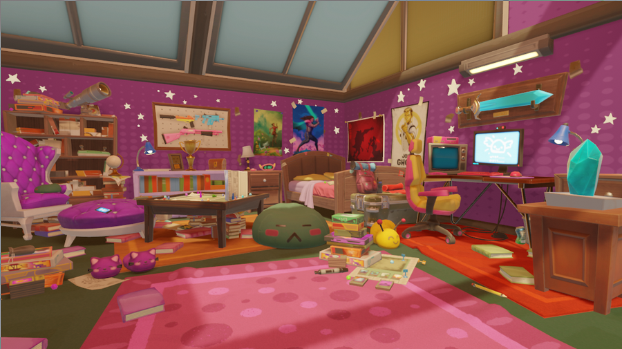 Open3dlab • Fortnite Skyes Room