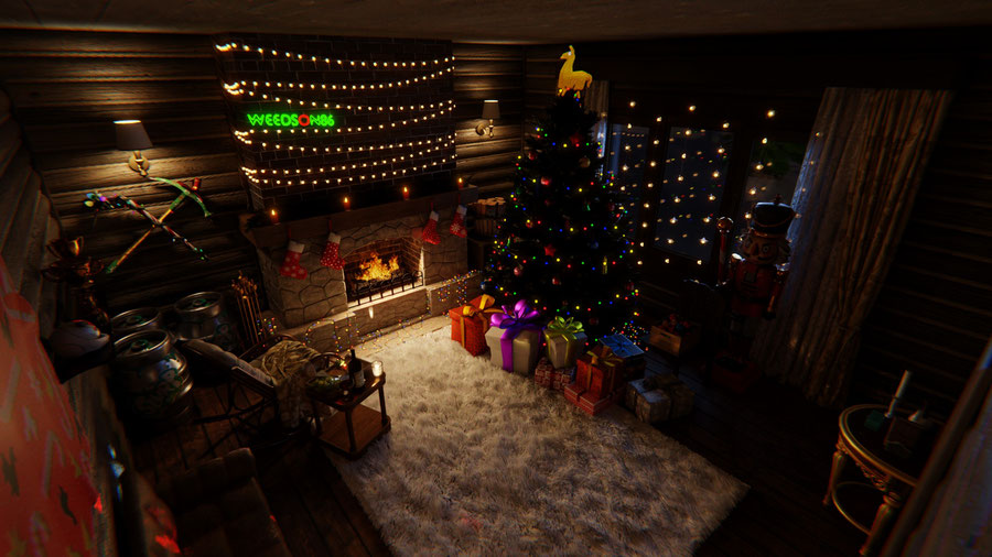 Open3DLab • Christmas village 2