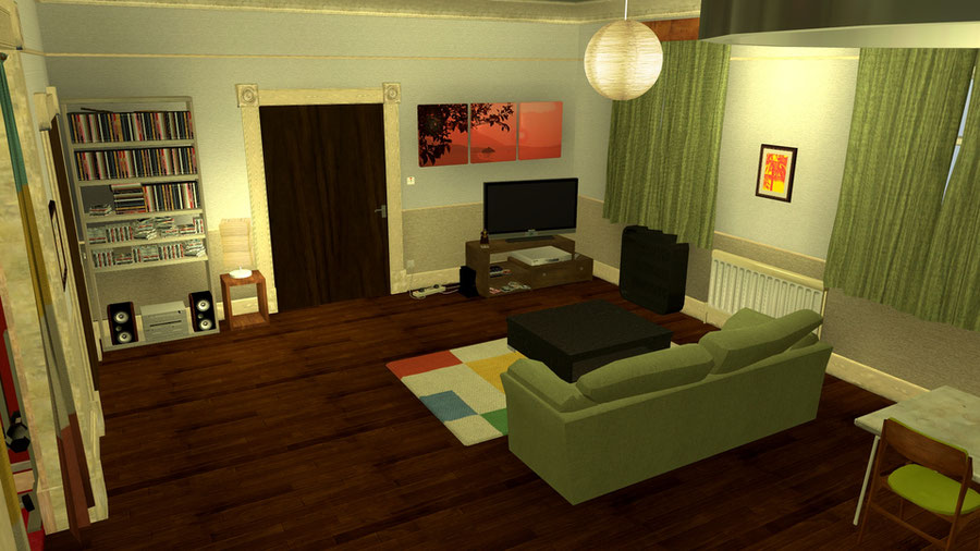 [GTA IV TBOGT] Luis' Apartment