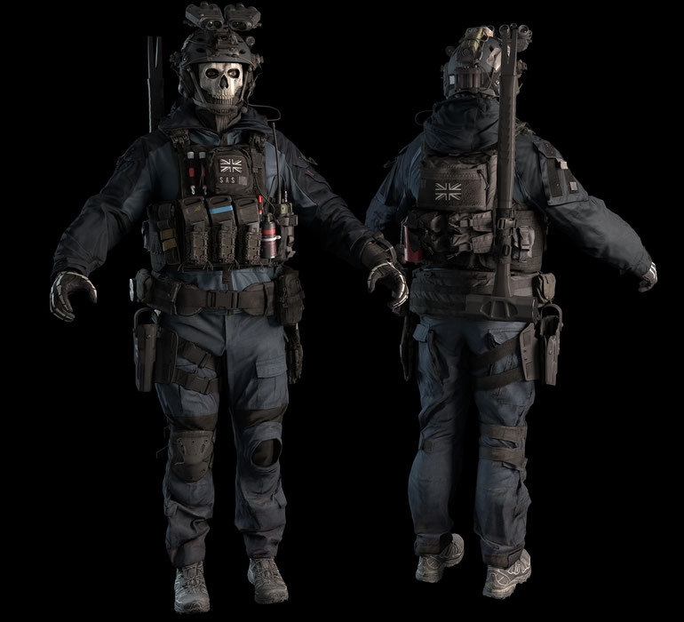 Modern Warfare 2 Ghost png images