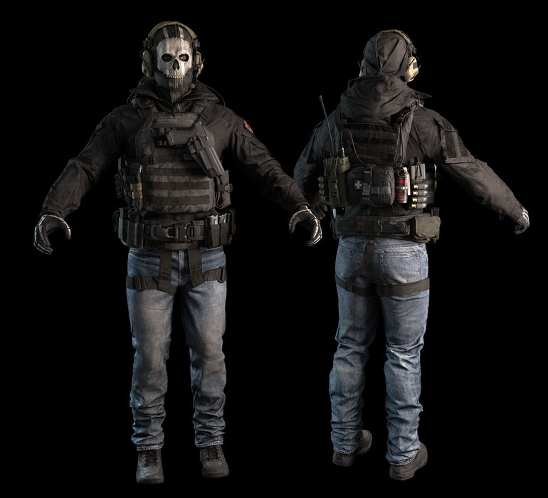 MAR188263 - CALL OF DUTY SIMON GHOST RILEY 7IN AF CS - Previews World