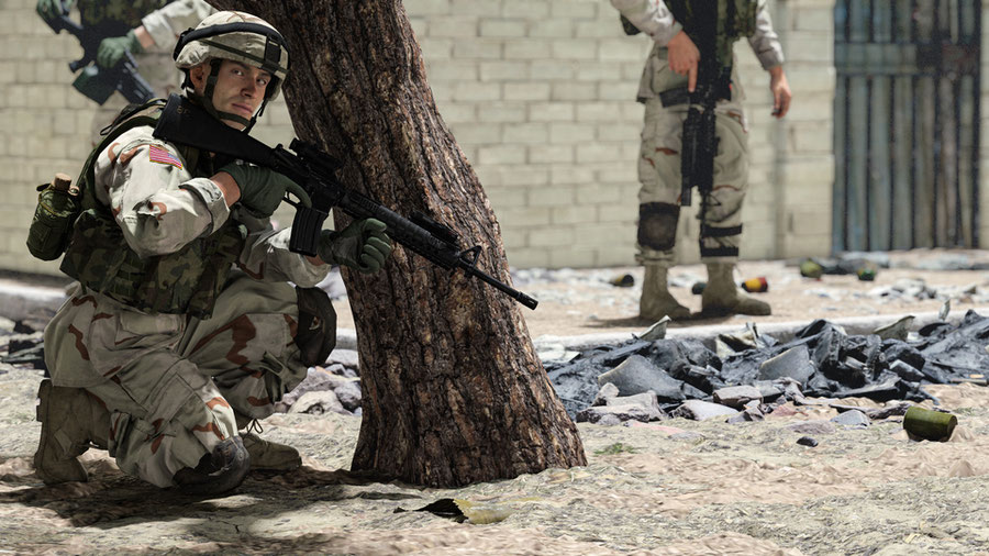 New Early 2000s US Military [Ragdoll]