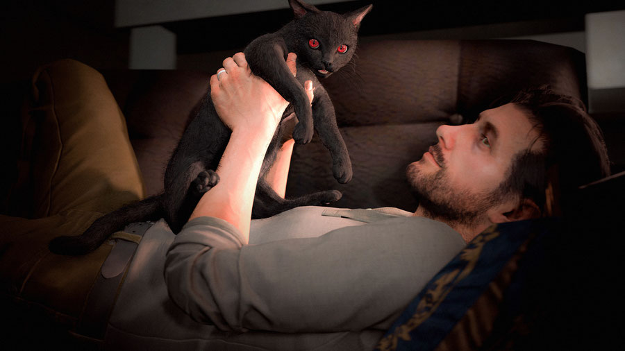 The Evil Within - Save Cat and Sofa