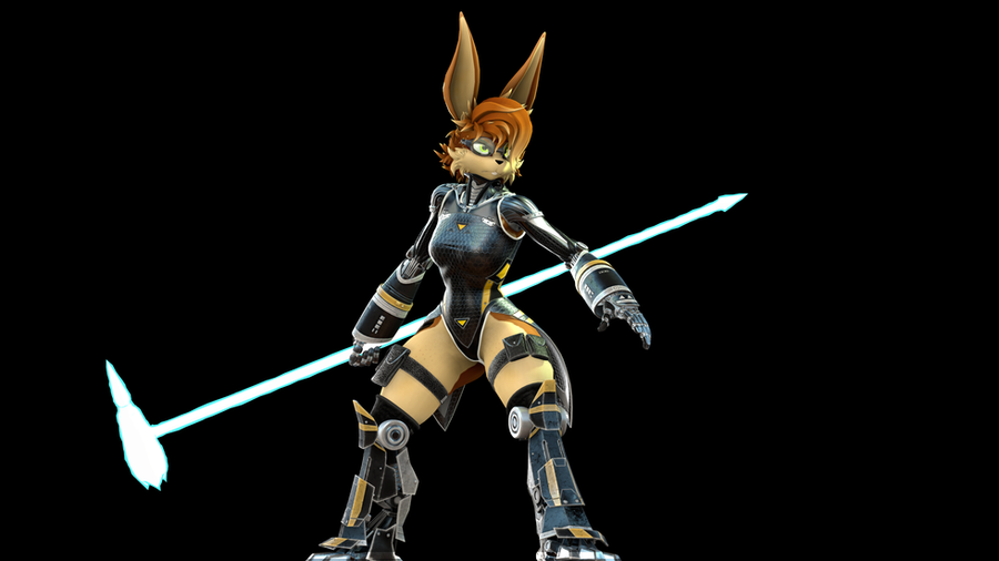 "Hazard Core" Holly Zanzibar The Cyborg Bunny