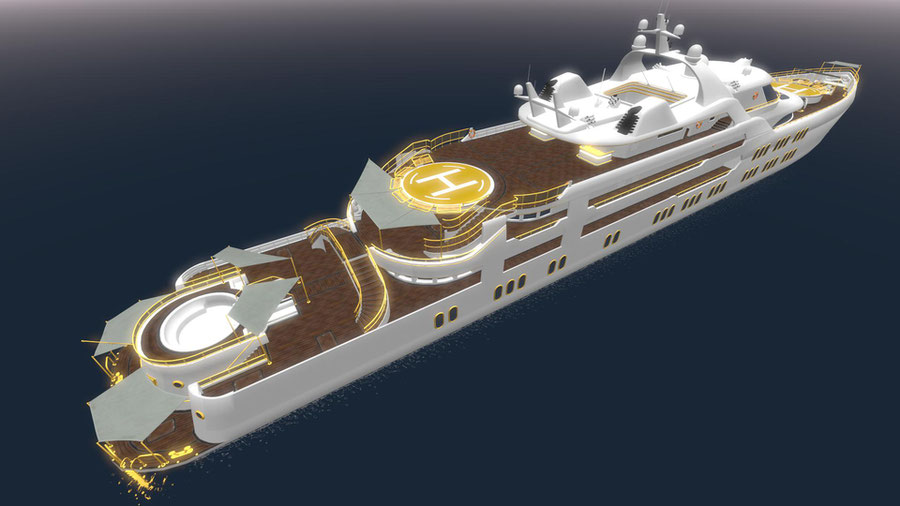Galaxy Super Yacht [GTA V Online]