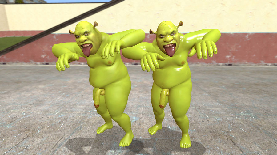 Naked Shrek Porn - SFMLab â€¢ Shrek Nude [SFM + Gmod]