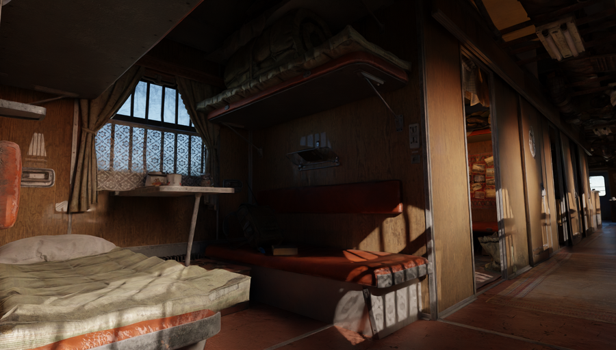 Open3DLab • Metro Exodus Aurora Passenger cart