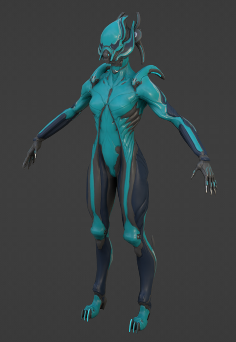 Open3DLab • Valkyr (Warframe)