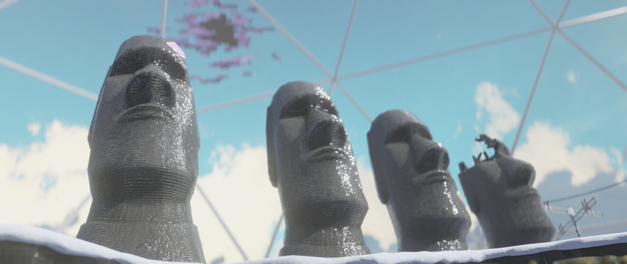 Alterna Site 1 (Splatoon 3), Blender 3.5.1 Eevee