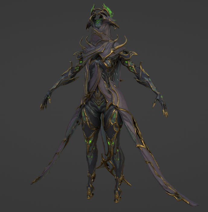 Open3DLab • Wisp (Warframe)