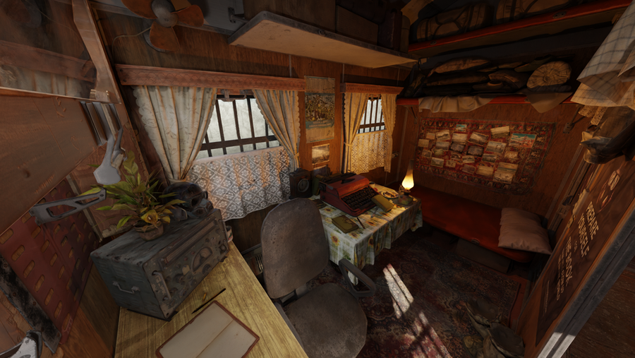 Open3DLab • Metro Exodus Aurora Passenger cart