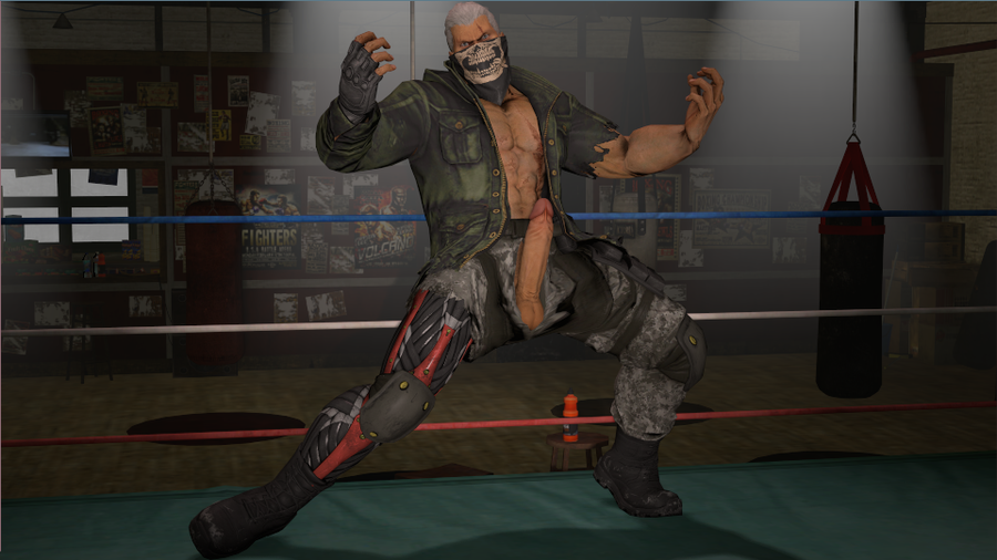 Nude Bryan Fury ( Tekken 7 )