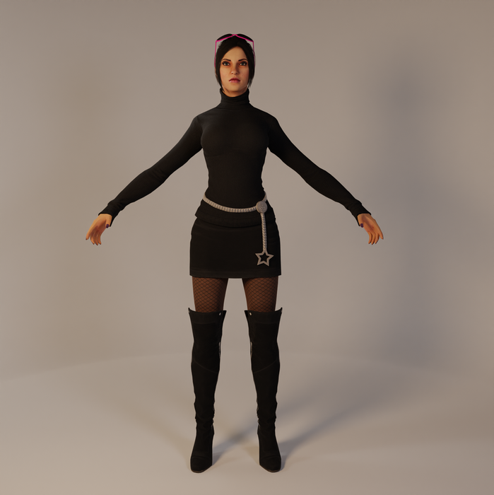 Open3DLab • Kiki DeWynter Saints Row The Third Remastered